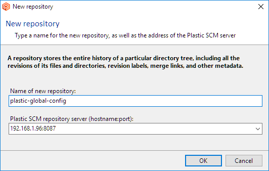 Create the plastic-global-config repository