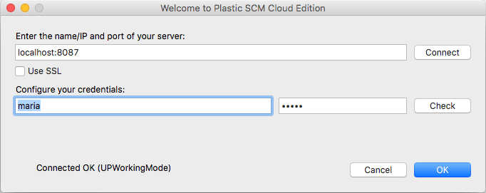 macOS - Client configuration wizard
