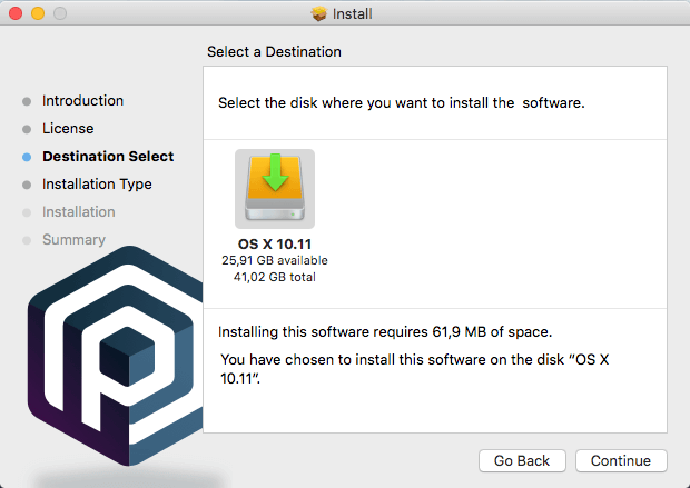 Mac - Plastic SCM server - Installation directory