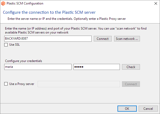 Windows - Client configuration wizard