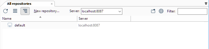 Creating a new repository in the Plastic SCM GUI client