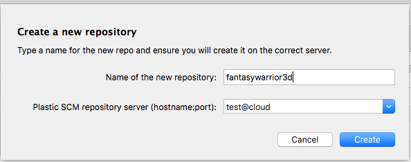 Gluon - macOS - Creating a cloud repository