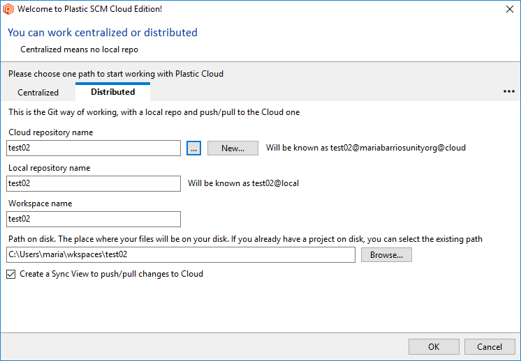 Plastic Cloud Edition - Get started with Plastic - Work distributed