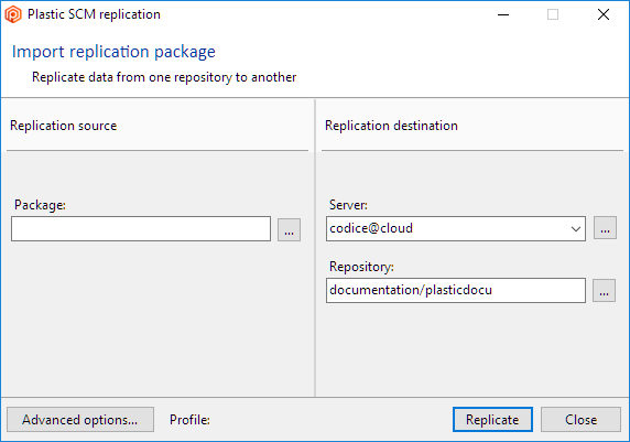 Import a replication package