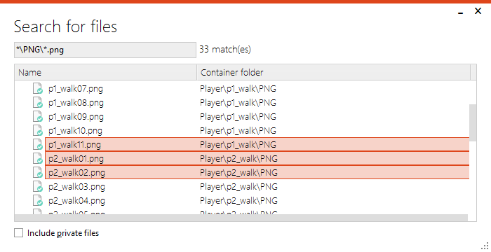 Search extension into directory