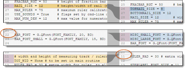 Indicating the current difference block