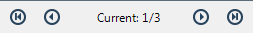 Current difference block indicator and navigation buttons