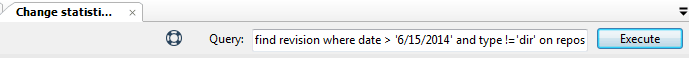 Change Statistics query