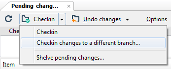 Checkin alternate operations