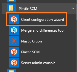 Windows - Launch Cliente configuration