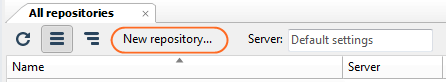 Windows - Create new repository