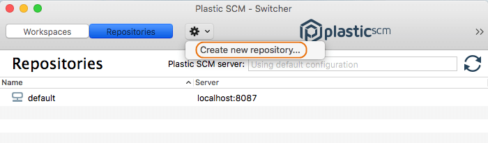 macOS - Create new repository