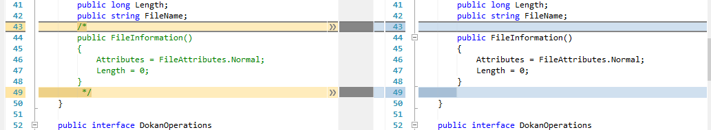 Modifying other file