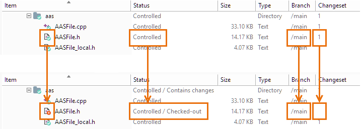 Plastic SCM GUI - Windows - Checkout-modify-checkin