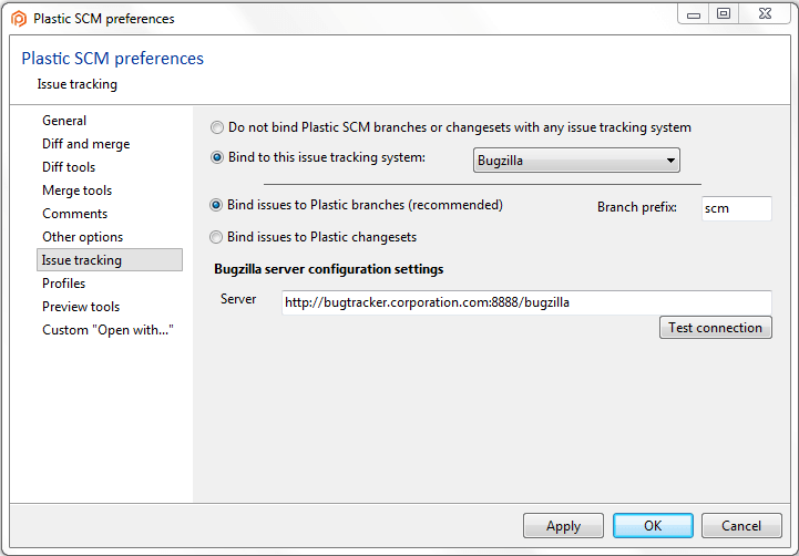 Configuring an ITS integration