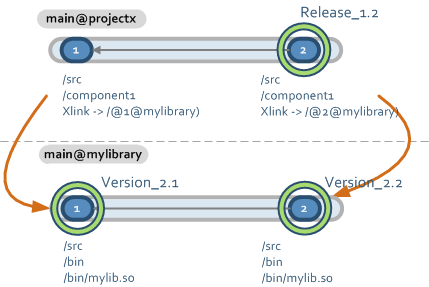 Xlink evolution
