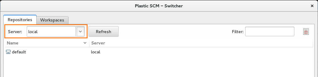 Gluon - Linux - 開啟儲存庫檢視